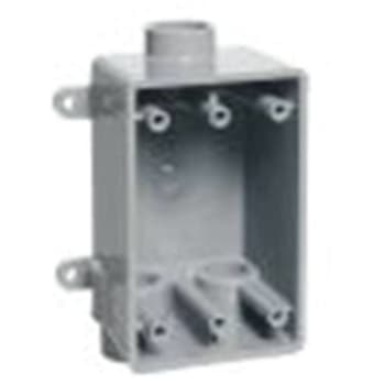 Image for Carlon 19 Cu." Conduit Fs Box 1-Gang from HD Supply
