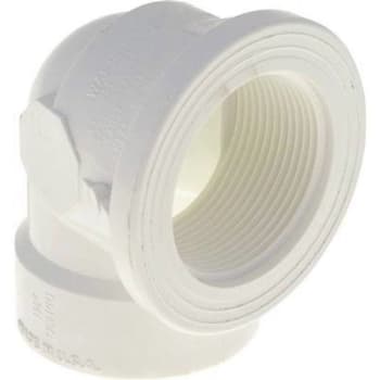 Image for Ips 1-1/2" 90-Degree Bend Ips Pvc Coarse Thread Bathtub Drain Shoe from HD Supply