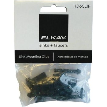 Image for Elkay Heavy-Duty Long Clips And Screws Package Of 6 from HD Supply