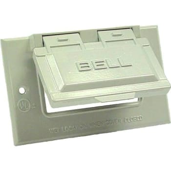 Image for Bell N3r Gfci Device Mount Wall Outlt Cvr Plate For Outdoor Electrical Box White from HD Supply
