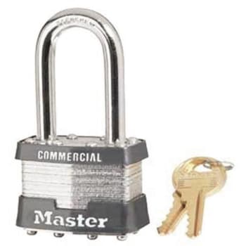 Image for Master Lock No 1 Steel Laminated Padlock 1-1/2" L Shackle Keyed Alike No 2126 from HD Supply
