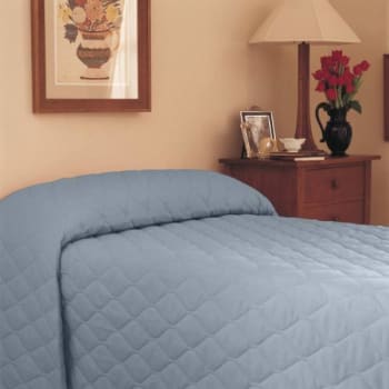 Image for Martex Bedspread Twin 71x102 Cap Fitted Style Slate from HD Supply