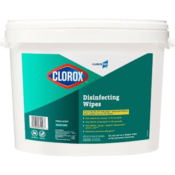 Image for Clorox Disinfecting Wipes, Cloroxpro, Fresh Scent, 700 Count Bucket from HD Supply