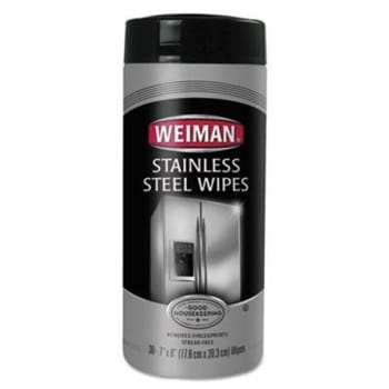 Image for WEIMAN Stainless Steel Wipes (30-Canister) from HD Supply