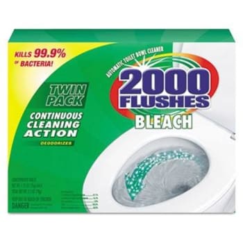 Image for WD-40 2000 Flushes Plus Bleach 1.25 Oz Toilet Bowl Cleaner (2-Pack) (6-Carton) from HD Supply