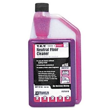 Image for Franklin Cleaning Technology 32 Oz T.E.T #2 Neutral Floor Cleaner (3-Carton) from HD Supply