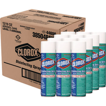 Image for Disinfecting Spray, Fresh, 19 Oz Aerosol Spray, 12/Carton from HD Supply