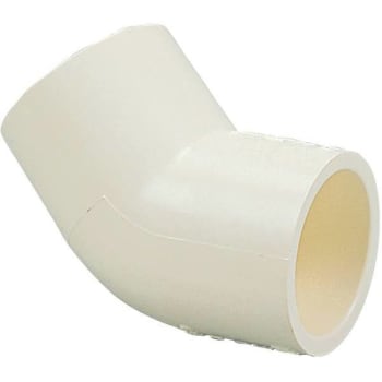 Image for Nibco 1/2" Cpvc-Cts 45-Degree Slip X Slip Elbow Fitting from HD Supply