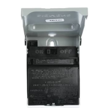 Image for Siemens 60 Amp Non-Automatic Switch Ac Disconnect In A Steel Enclosure from HD Supply