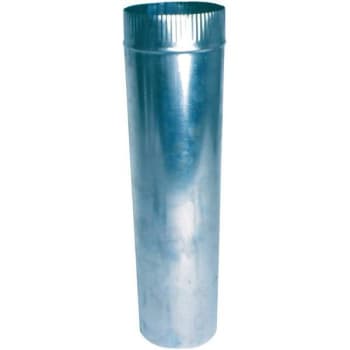 Image for Master Flow 4" X 24" 26-Gauge Round Duct Pipe from HD Supply