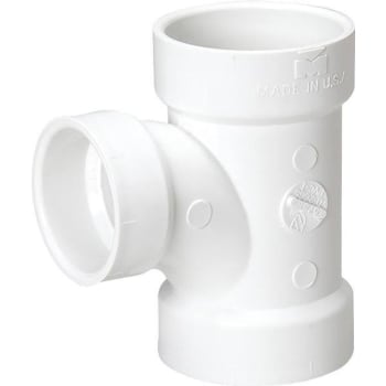 Image for Nibco 2" X 2" X 1-1/2" Pvc Dwv All-Hub Reducing Sanitary Tee Fttng from HD Supply