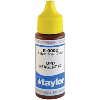 Taylor 0.75 Oz. Btl Test Kit Rplcmnt Reagent Refill Bottles Dpd Reagent #2