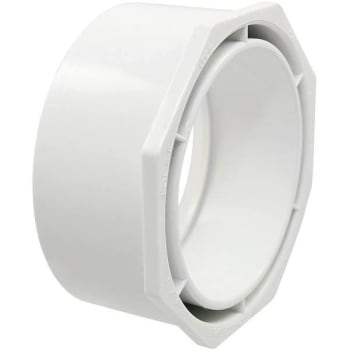 Nibco 2 In. X 1-1/2 In. PVC DWV Flush Bushing