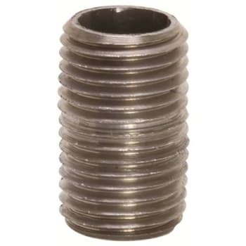 Image for Southland 1/2" X 1-1/2" Black Steel Nipple from HD Supply