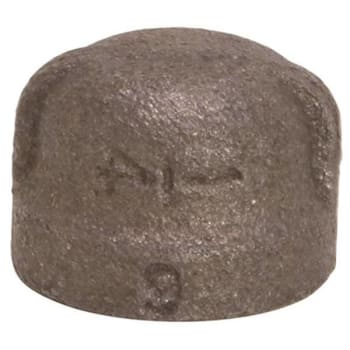 Image for Proplus 1/2" Black Malleable Cap from HD Supply