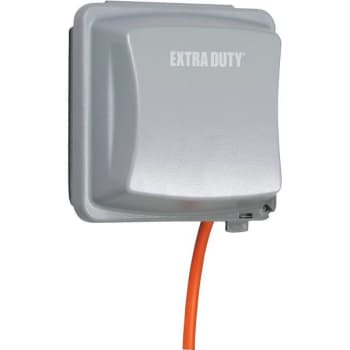 Image for Taymac Gray 2-Gang Weatherproof Extra-Duty In-Use Cover from HD Supply