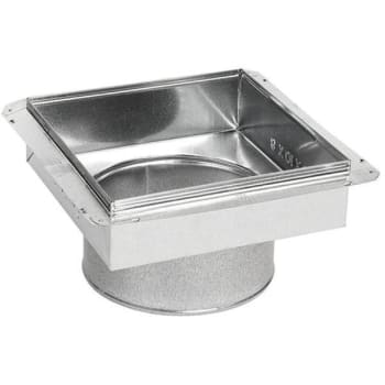 Image for Master Flow 10" X 10" To 8" Ceiling Register Box from HD Supply