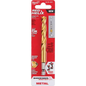 Image for Milwaukee Shockwave 3/8" Titanium Twist Drill Bit from HD Supply