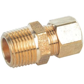 Image for Everbilt 3/8" X 3/8" Mip Lf Bras Comp Adapter Package Of 10 from HD Supply