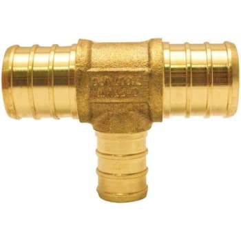 Image for Apollo 3/4" X 3/4" X 1/2" Brass Pex-B Barb Reducing Tee from HD Supply