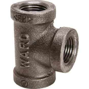 Image for Ward Black Malleable Tee 1/2 In from HD Supply