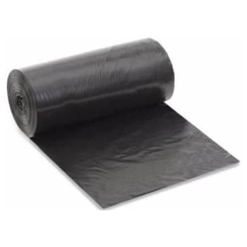 Renown Can Liner, 56 Gal., 16 Mic, Low-Density, Black, 43" X 48", Case Of 200