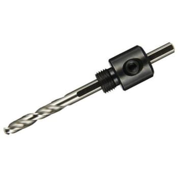 Image for Milwaukee 1/4" Small Hole Saw Arbor W/ Pilot Drill Bit from HD Supply