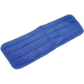 Image for Renown 18" Blue Microfiber Flat Mop Pad Package Of 3 from HD Supply