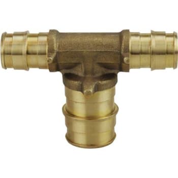 Image for Apollo 1/2" X 1/2" X 3/4" Brass Pex-A Expansion Barb Reducing Tee from HD Supply