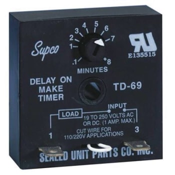 Image for Supco Time Delay On Make from HD Supply