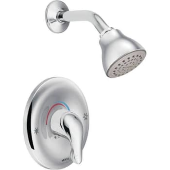 Image for Moen Chateau Single-Handle 1-Spry Posi-Temp Shwr Faucet Trm Kit In Chrm from HD Supply