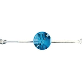Image for Carlon 4" 20 Cu." New Work Ceiling Electrical Box With Large Hanger Bar from HD Supply