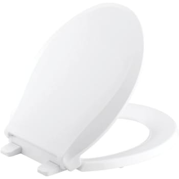 Image for Kohler Cachet Quiet-Close Rnd Toilet Seat W/ Grip-Tight Bumpers Wh from HD Supply
