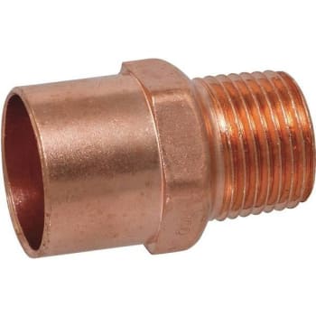 Image for Nibco 3/4" X 1/2" Copper Pressure Cup X Male Adapter Fitting from HD Supply