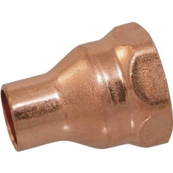Image for Nibco 1/2" X 3/4" Copper Pressure Cup X Female Adapter Fitting from HD Supply