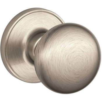 Image for Schlage Stratus Satin Nickel Hall/closet Door Knobs from HD Supply