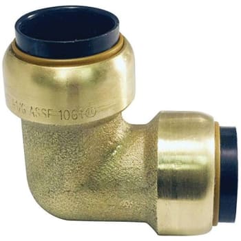 Image for Tectite 1/2 In. Brass Push-To-Connect 90 Deg. Elbow from HD Supply
