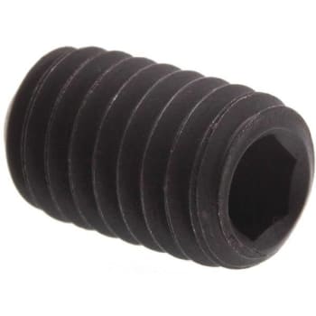 Image for #10-24 X 1/4 In. Internal Hex Socket Set Screw Cup Point (Black) (100-Pack) from HD Supply