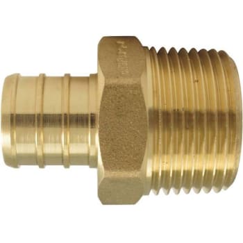 Image for Apollo 3/4 In. Brass PEX-B Barb X 3/4 In. Male Pipe Thread Adapter (5-Pack) from HD Supply