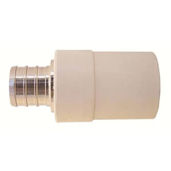 Image for Apollo 3/4 In. Chrome Plated Brass PEX-B Barb X Cpvc Cts Transition Coupling from HD Supply