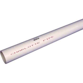Charlotte Pipe 1 In. X 10 Ft. PVC Schedule 40 Tubing DWV Pipe