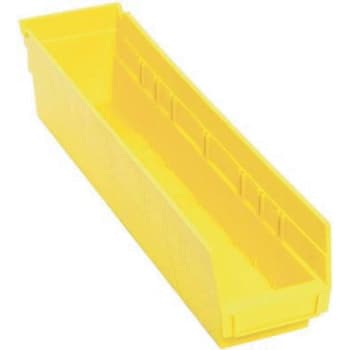 Image for Quantum Storage Systems # Qsb103yl 4-1/8 In. Economy Shelf Bin (Yellow) (20-Pack) from HD Supply