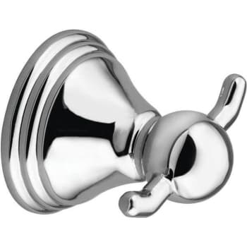 Image for Moen Preston Double Robe Hook (Chrome) from HD Supply