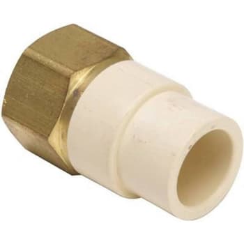 Image for ProPlus 1/2" Cpvc Socket X 1/2" FIP Ld Free Cpvc/Brass Trans Adapter from HD Supply