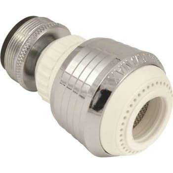 Image for ProPlus 2.2 GPM Swivel Dual Threaded Plastic Body Aerator from HD Supply