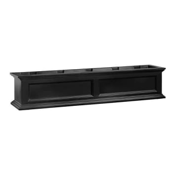 Image for Mayne Fairfield 5ft Window Box - Black from HD Supply