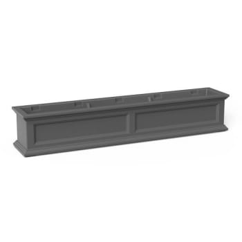 Image for Mayne Fairfield 5ft Window Box- Graphite Grey from HD Supply