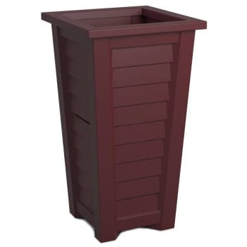 Image for Mayne Lakeland 28" Tall Planter - Cranberry Red from HD Supply