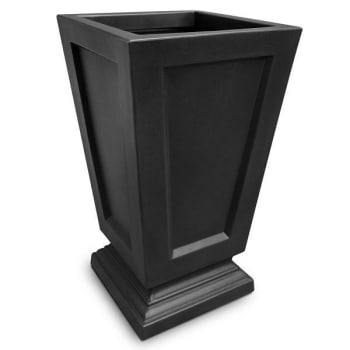 Image for Mayne Aberdeen 25" Tall Planter - Black from HD Supply