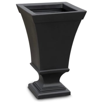 Image for Mayne Vienna 25" Tall Urn Planter- Black from HD Supply